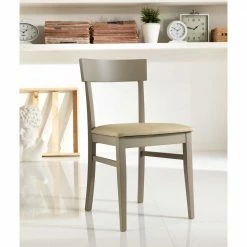 Küchenstuhl Zenca In Taupe (2er Set) -Malott-Shop kuechenstuhl taupe polster zenca 05