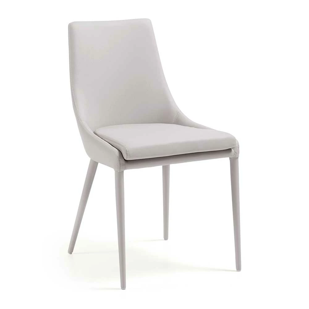 Kunstleder Essstühle In Beige - Kastroff (2er Set) 3 Kunstleder Essstühle In Beige - Kastroff (2er Set)