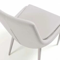 Kunstleder Essstühle In Beige - Kastroff (2er Set) 11 Kunstleder Essstühle In Beige - Kastroff (2er Set) -Malott-Shop kunstleder essstuehle in beige mit stahlgestell kastroff 04