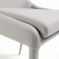 Kunstleder Essstühle In Beige - Kastroff (2er Set) 12 Kunstleder Essstühle In Beige - Kastroff (2er Set) -Malott-Shop kunstleder essstuehle in beige mit stahlgestell kastroff 05