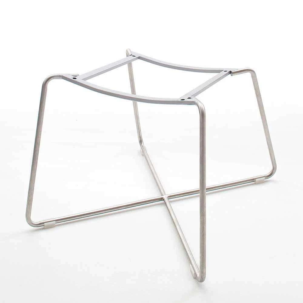 Kunstleder Esstischsessel In Grau Winner Mit Edelstahl Fuß (2er Set) - Image 4