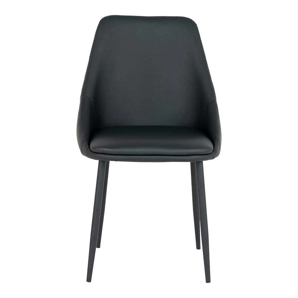 Kunstleder Polsterstühle In Schwarz - Ilussiana (2er Set) - Image 2