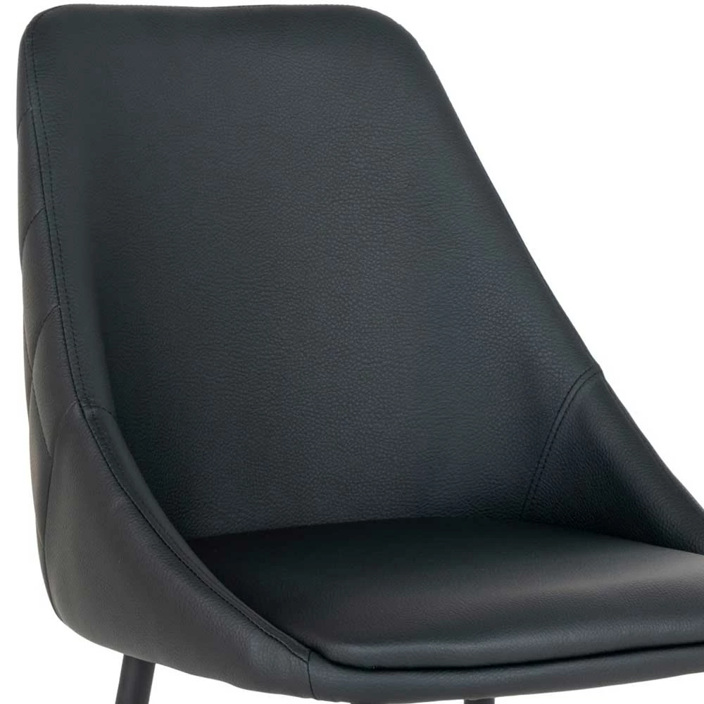 Kunstleder Polsterstühle In Schwarz - Ilussiana (2er Set) - Image 5