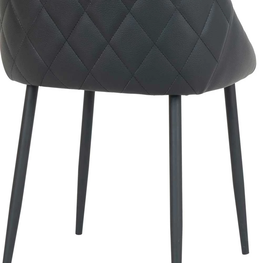 Kunstleder Polsterstühle In Schwarz - Ilussiana (2er Set) - Image 6