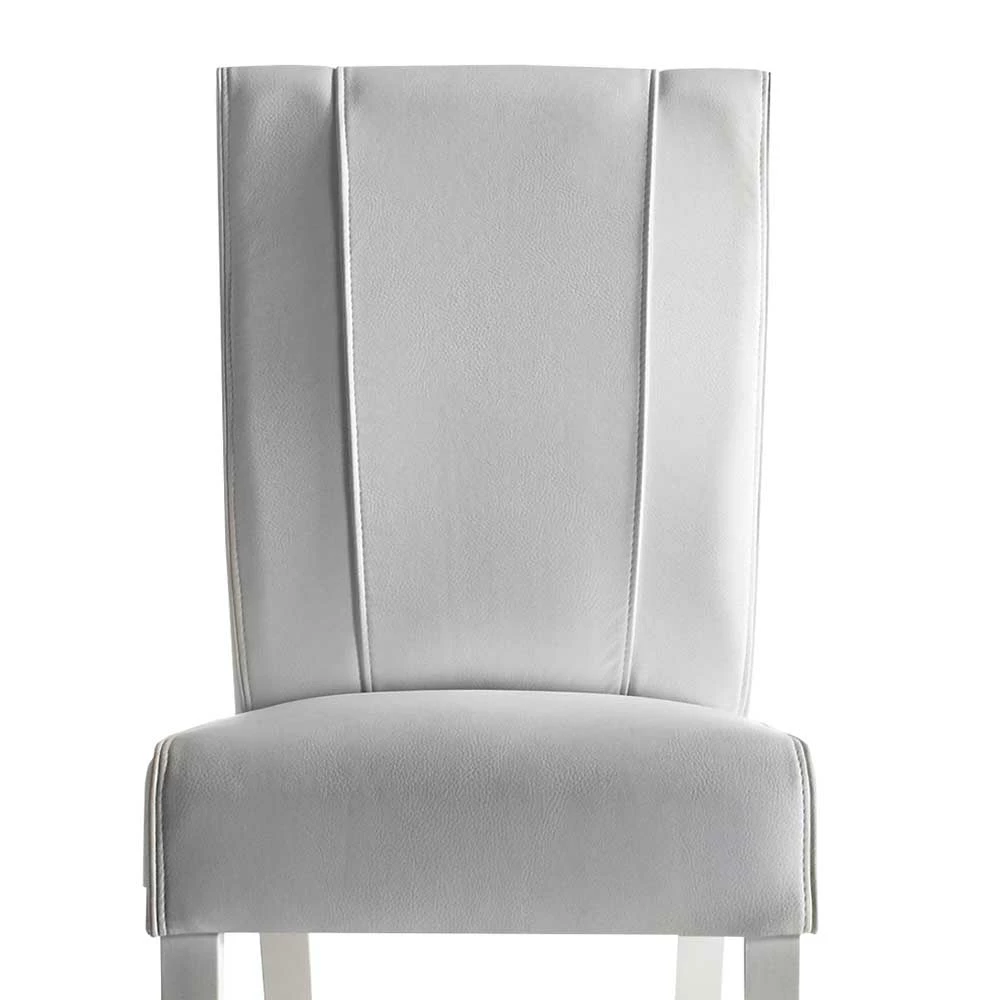 Kunstleder Polsterstühle In Weiß - Birelda (2er Set) - Image 4