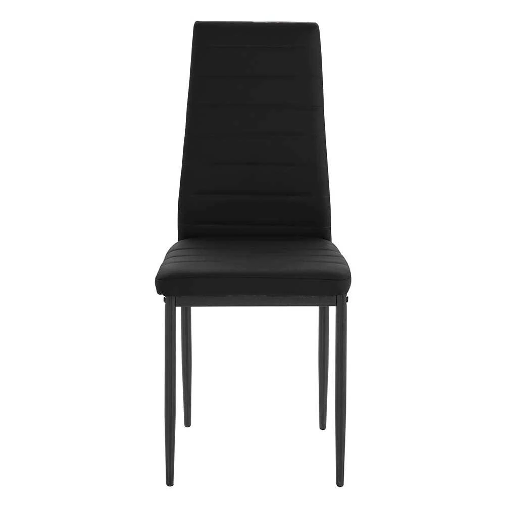 Kunstleder Polsterstühle Mit Hoher Lehne - Deonas (Set) - Image 2