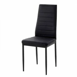 Kunstleder Polsterstühle Mit Hoher Lehne - Deonas (Set)