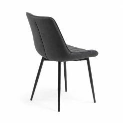 Kunstleder Polsterstuhl Colore Für Esszimmer (2er Set) -Malott-Shop kunstleder polsterstuhl fuer esszimmer in grau colore 03