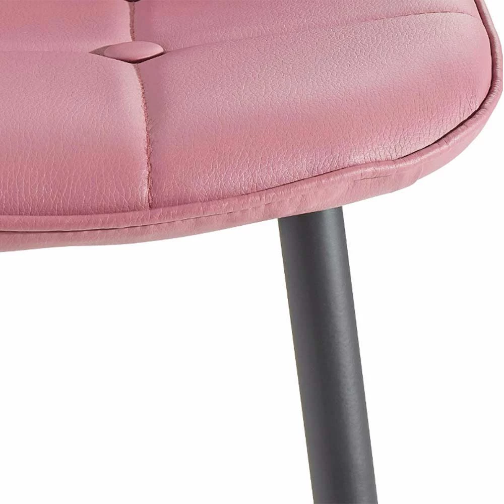 Kunstleder Polsterstuhl In Rosa - Traka (4er Set) - Image 6
