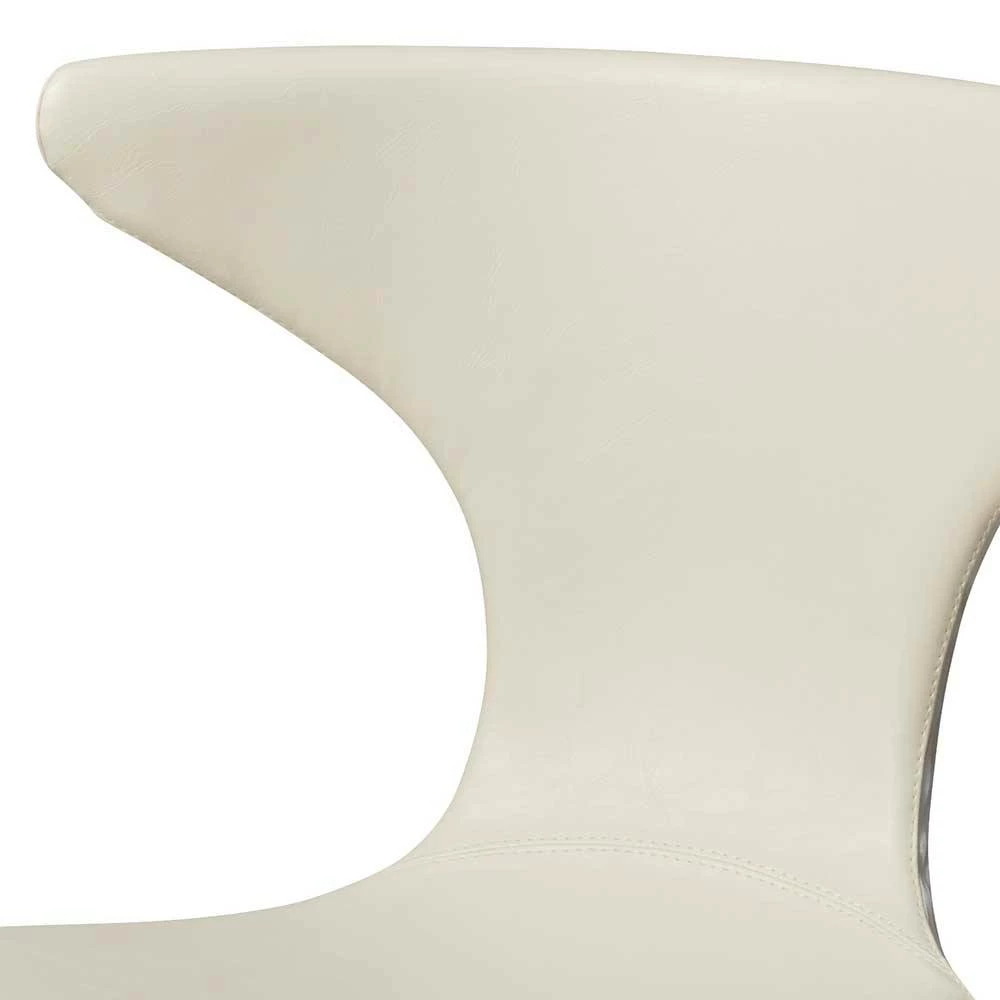 Kunstleder Retrostühle In Weiß - Thano (4er Set) - Image 3