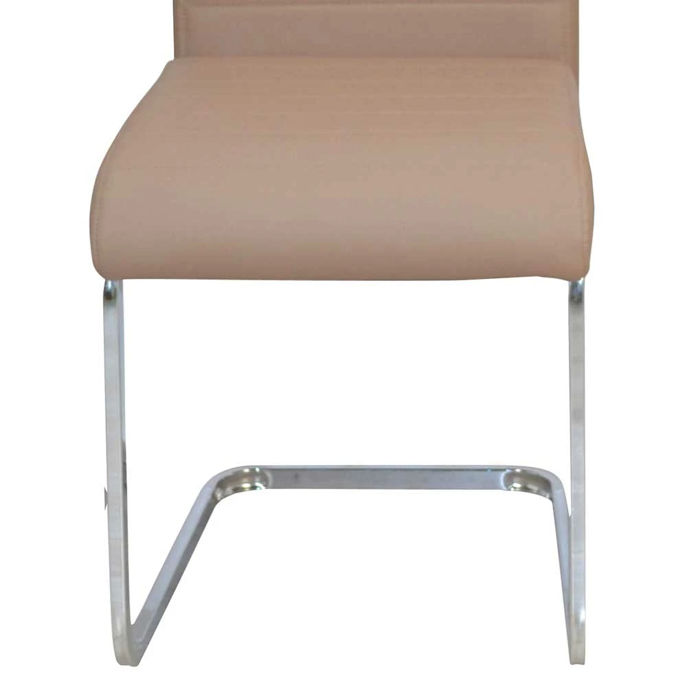 Kunstleder Swingstühle In Hellbraun - Rhodos (4er Set) - Image 5