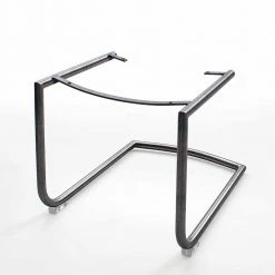 Kunstleder Swingstuhl In Schlammfarben Lilo & Anthrazit Edelstahl (2er Set) -Malott-Shop kunstleder swingstuhl in schlammfarben anthrazit edelstahl lilo 03