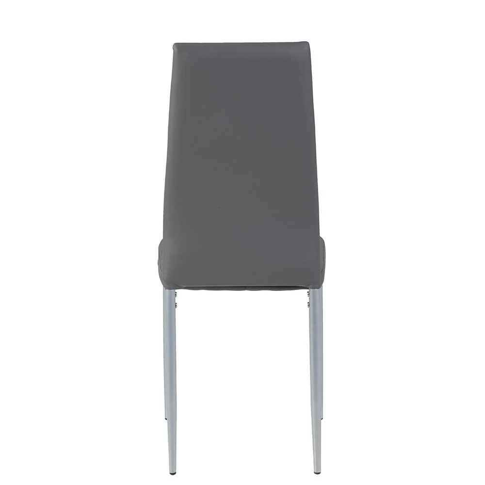 Kunstlederstühle In Grau - Efalias (2er Set) - Image 5