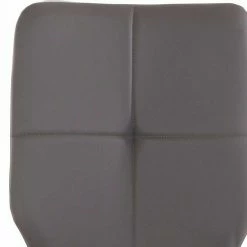 Kunstlederstühle Miz Metallgestell In Eiche Optik - Selavia (2er Set) -Malott-Shop kunstlederstuehle miz metallgestell in eiche optik kunstleder in grau selavia 04