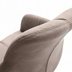 Kunstlederstuhl Mit Armlehnen In Schlammfarben Liliano Mit Edelstahl Anthrazit (2er Set) -Malott-Shop kunstlederstuhl mit armlehnen in schlammfarben mit edelstahl anthrazit liliano 04