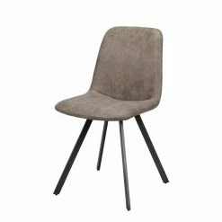 Loft Kunstlederstuhl In Braun - Cabinar (4er Set)