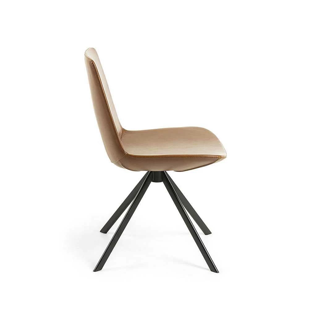 Moderner Esstisch Stuhl Mit Metallgestell - Barrys (2er Set) - Image 3