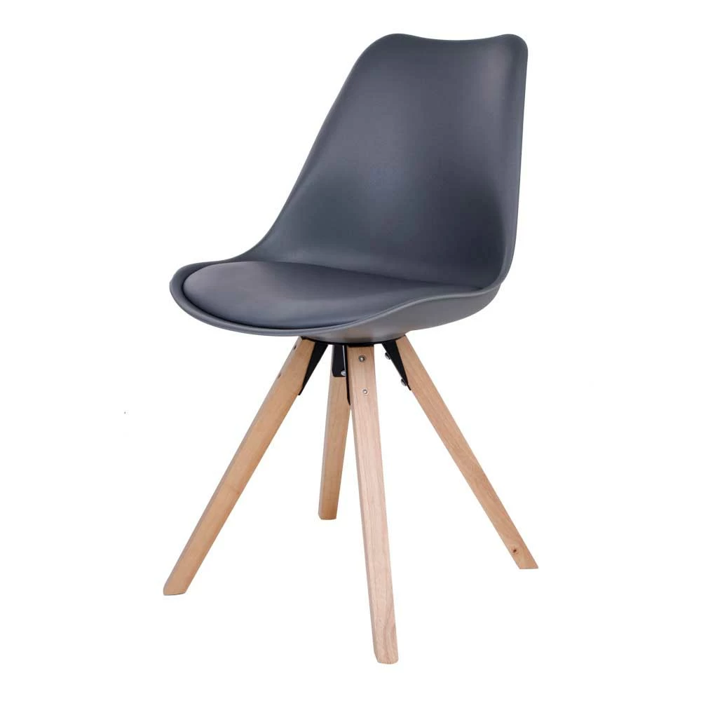 Pflegeleichte Stühle In Grau & Natur - Manifesto (2er Set)