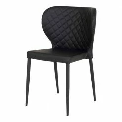 Polsterstühle Aus Kunstleder Schwarz - Wambada (4er Set)