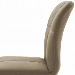 Polsterstuhl Mit Kunstleder Schlammfarben Laza & Edelstahl Anthrazit (2er Set) -Malott-Shop polsterstuhl mit kunstleder schlammfarben edelstahl anthrazit laza 05