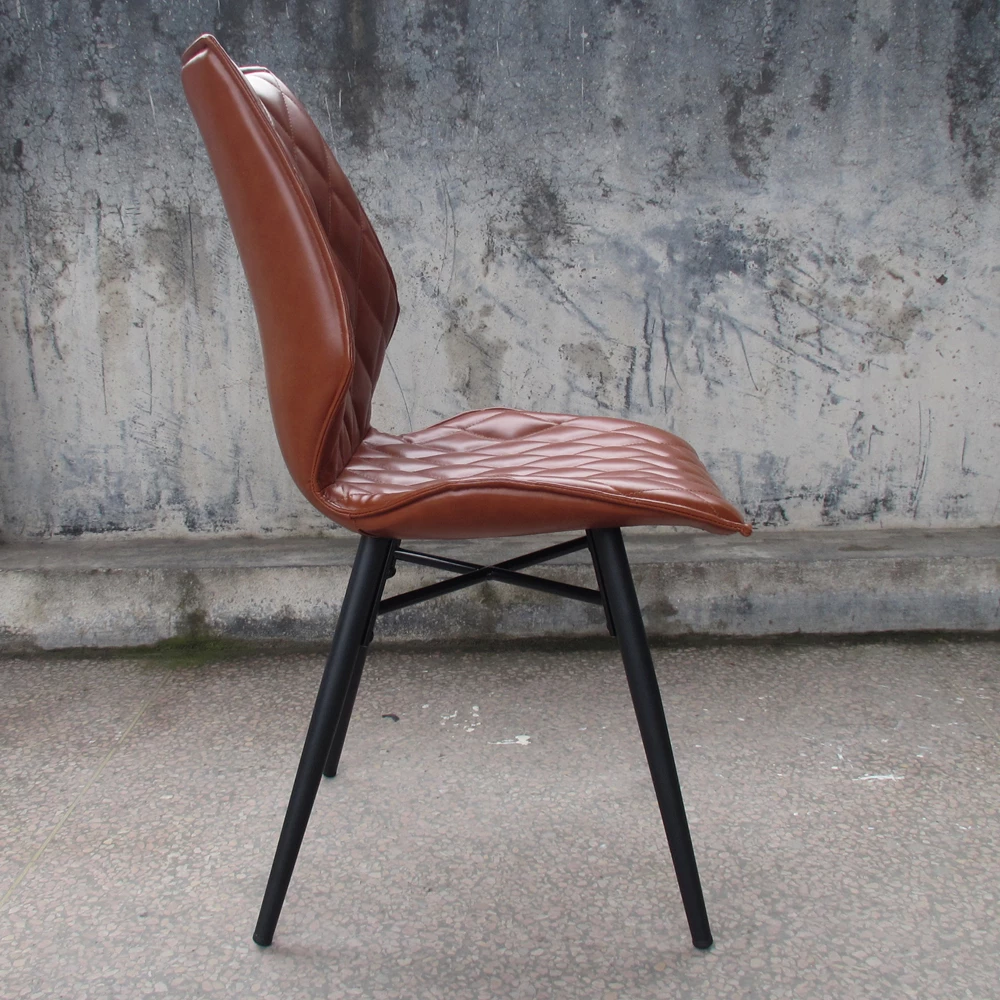 Polsterstuhl Set Choice in Braun Kunstleder gesteppt (2er Set) Polsterstuhl Set Choice In Braun Kunstleder Gesteppt (2er Set) -Malott-Shop polsterstuhl set braun kunstleder gesteppt metall schwarz 2er choice 02