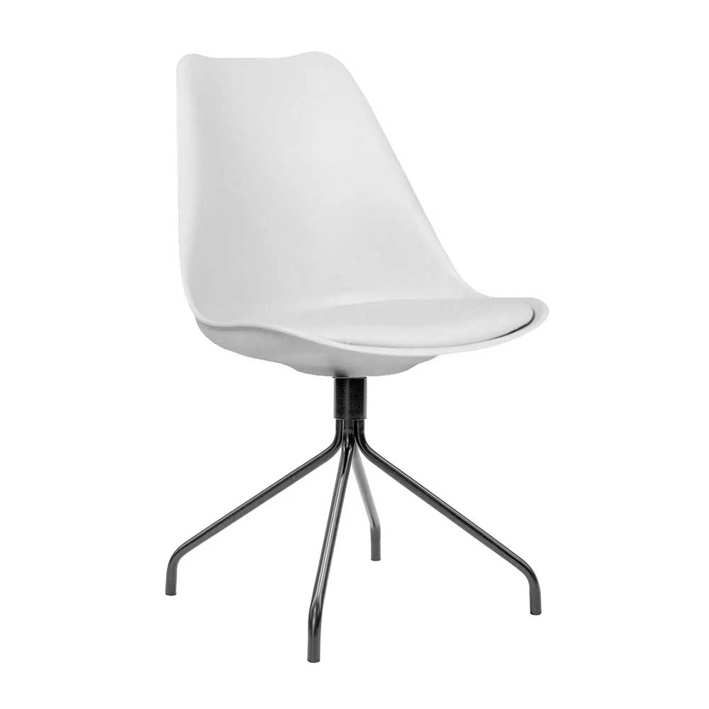 PP Schalenstuhl in Weiß - Jakira (2er Set) PP Schalenstuhl In Weiß - Jakira (2er Set) -Malott-Shop pp schalenstuhl in weiss mit kunstledersitz metallgestell schwarz jakira 01
