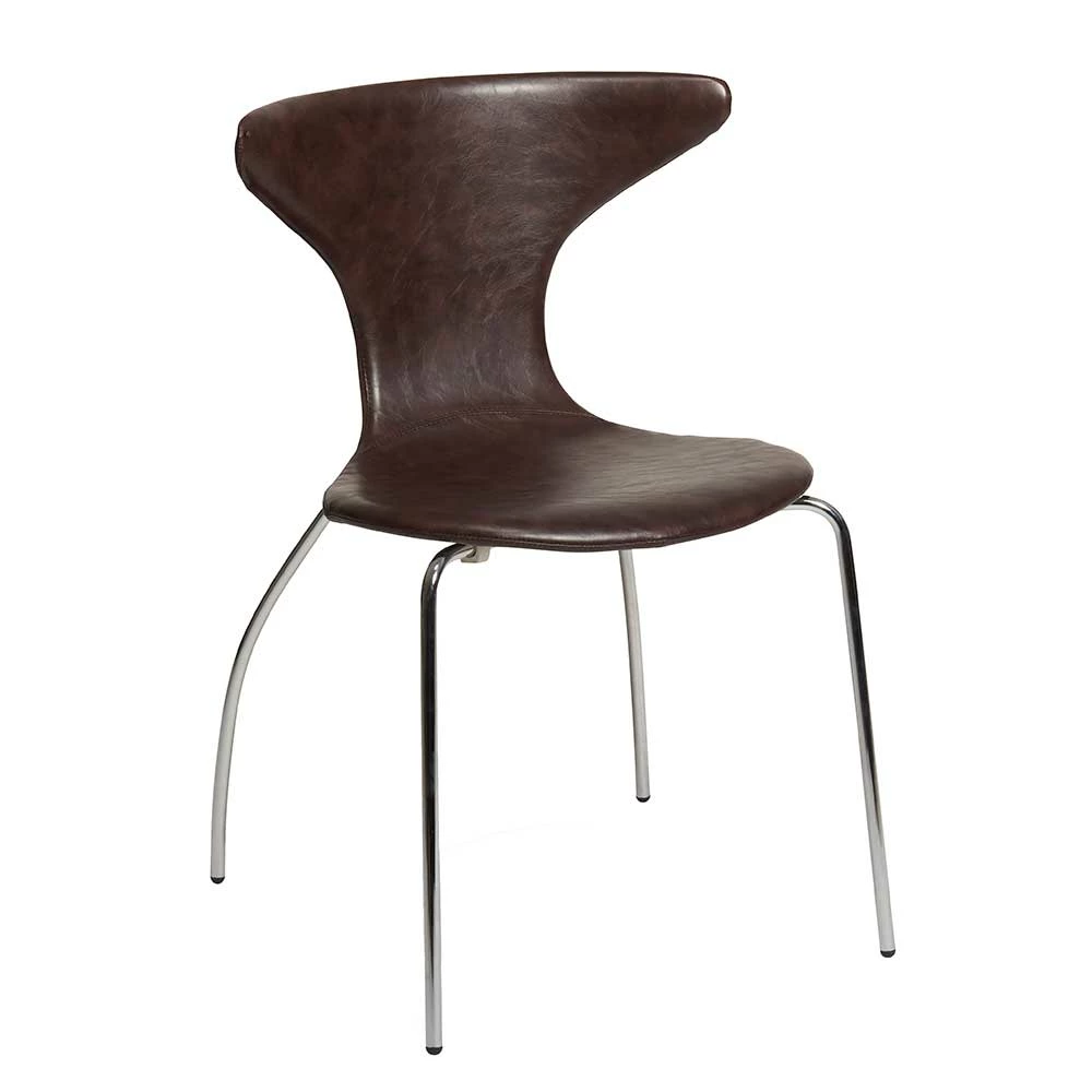 Retro Design Stühle Aus Kunstleder - Pauli (4er Set) - Image 2