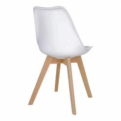 Scandi Stühle Mit Schalensitz - Waspa (2er Set) 5 Scandi Stühle Mit Schalensitz - Waspa (2er Set) -Malott-Shop scandi stuehle mit schalensitz in weiss holz natur waspa 03