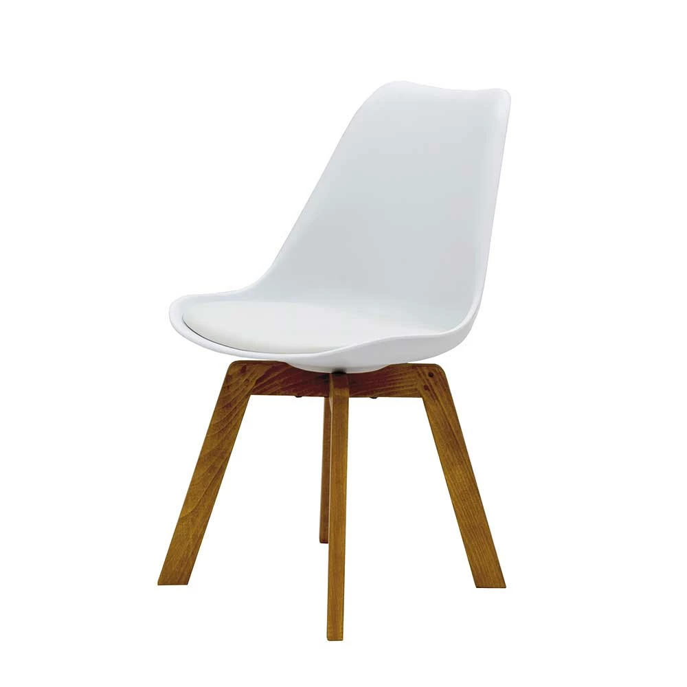 Schalen Essstuhl In Weiß - Provence (4er Set)