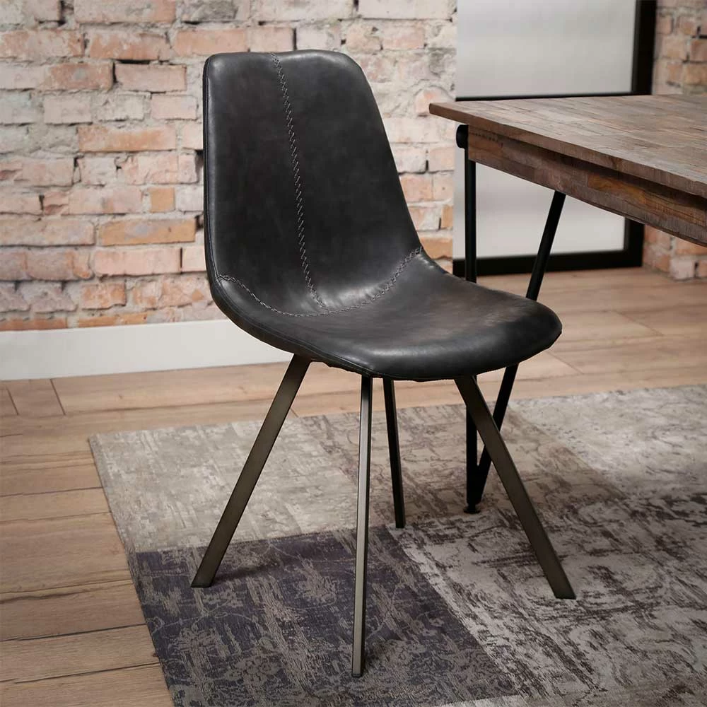 Schalensitz Stühle In Schwarz - Carlotte (4er Set) - Image 2