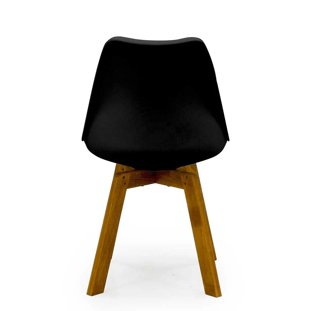 Schalenstühle Mit Holzgestell - Jaysono (4er Set) - Image 5