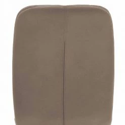 Schlammfarbener Stuhl Mit Kunstleder Owiconta Auf Edelstahl X-Fuß (2er Set) -Malott-Shop schlammfarbener stuhl mit kunstleder auf edelstahl x fuss owiconta 04