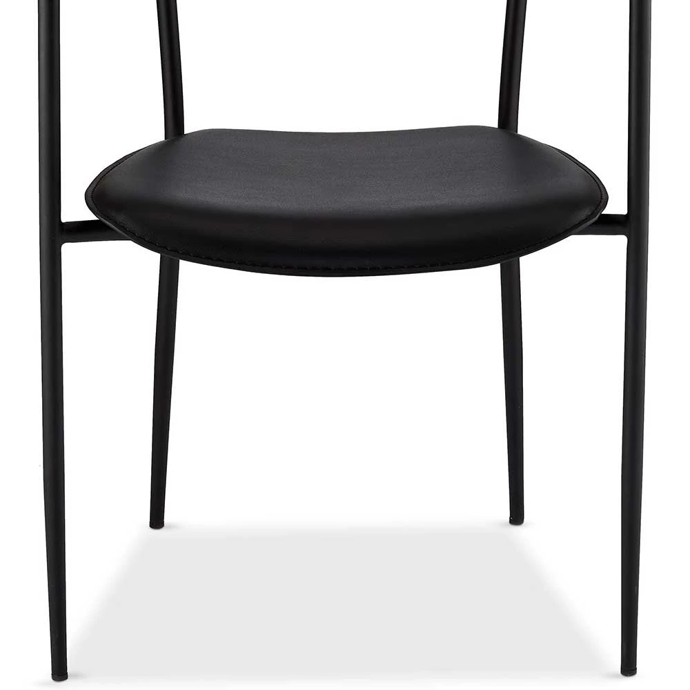 Schwarzer Armlehnenstuhl Für Esstisch - Pullman (4er Set) - Image 6