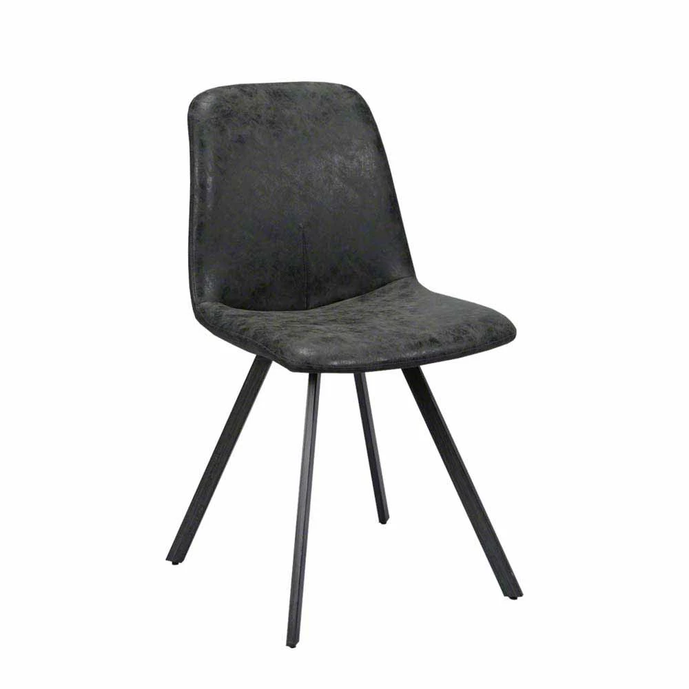 Schwarzer Schalenstuhl Loft - Bondoville (4er Set) - Image 2