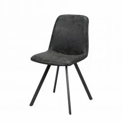 Schwarzer Schalenstuhl Loft - Bondoville (4er Set)