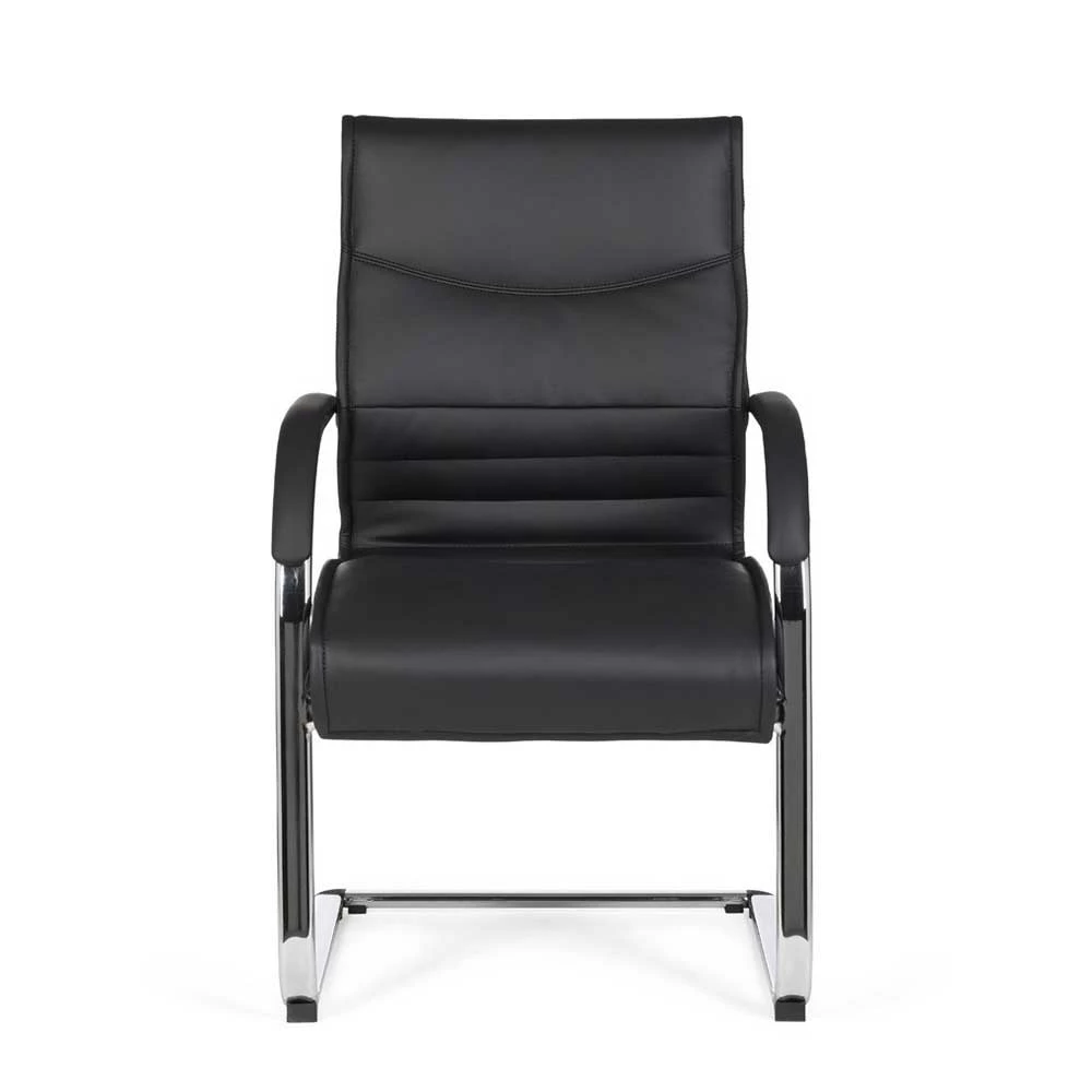 Schwingsessel In Schwarz Kunstleder - Looks - Image 3