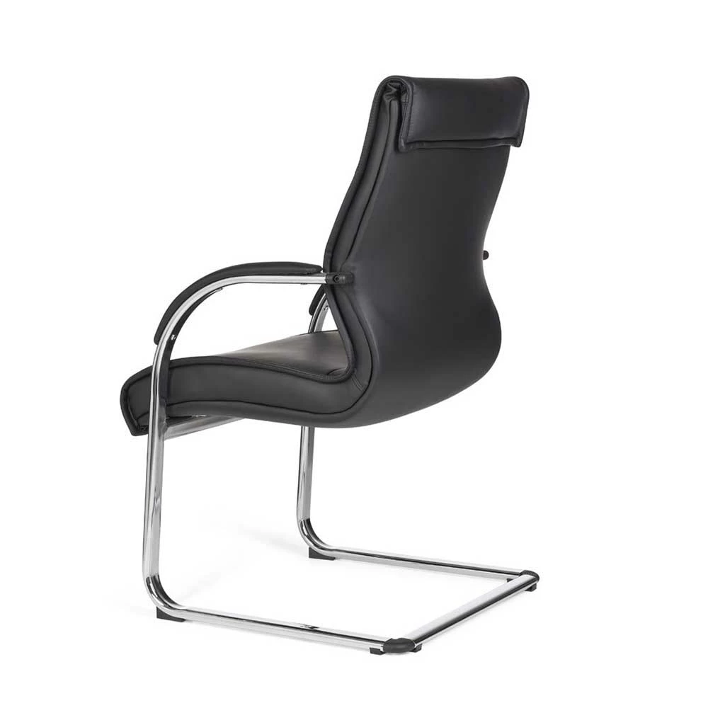 Schwingsessel In Schwarz Kunstleder - Looks - Image 5