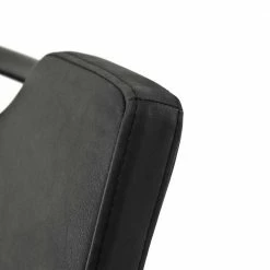 Schwingstühle Aus Echtleder Anthrazit - Xeny (2er Set) -Malott-Shop schwingstuehle aus echtleder anthrazit und metall schwarz xeny 05