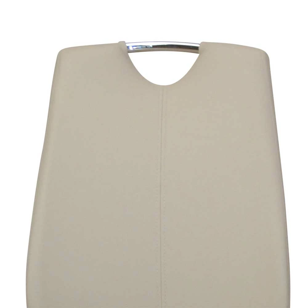 Schwingstuhl Flemingo In Beige Kunstleder (2er Set) - Image 5