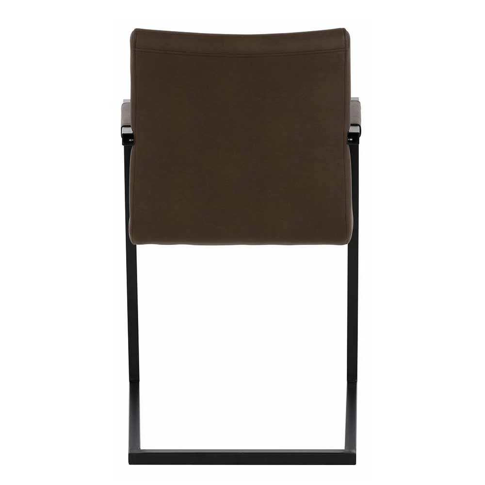 Sessel Als Freischwinger In Braun - Paytons (2er Set) - Image 4