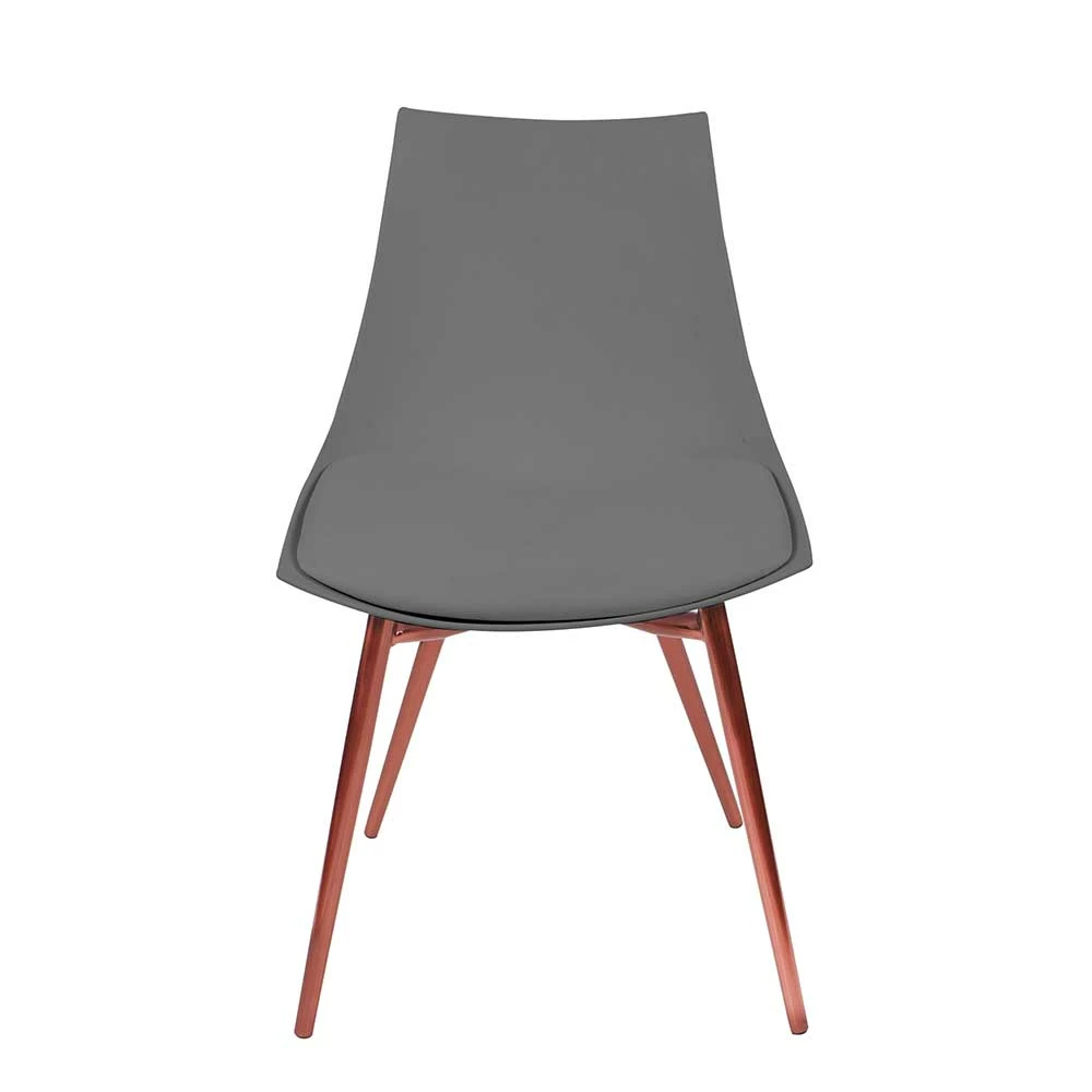 Set Esszimmerstuhl In Grau & Kupfer - Lnyza (4er Set) - Image 2