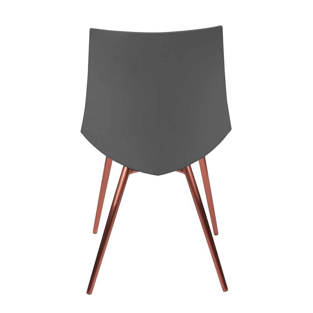 Set Esszimmerstuhl In Grau & Kupfer - Lnyza (4er Set) - Image 5