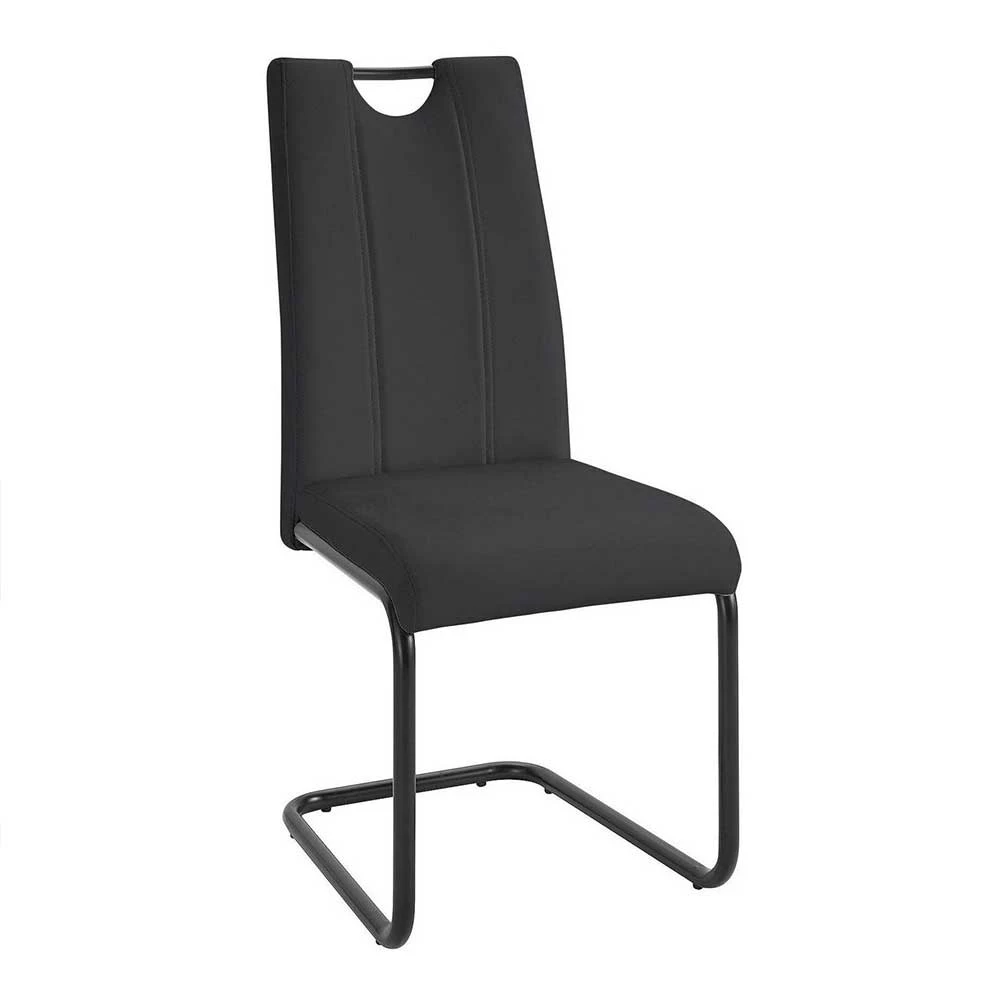 Stühle Freischwinger In Schwarz - Propanja (4er Set) - Image 2