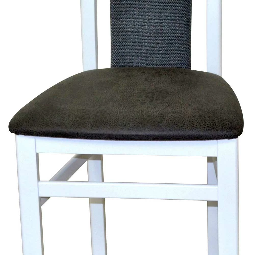 Stühle In Weiß & Anthrazit - Futriva (2er Set) - Image 6