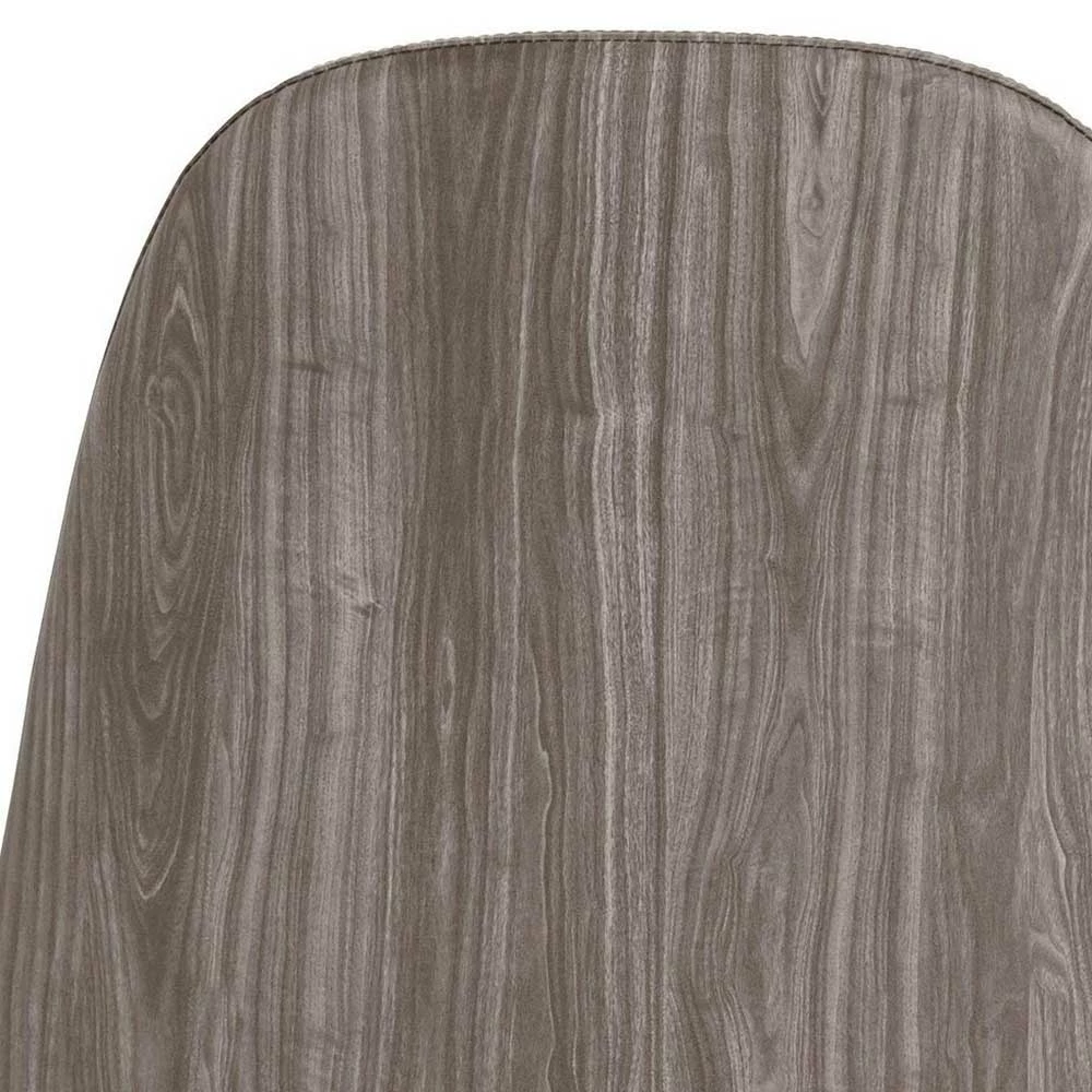 Stuhl Aus Kunstleder Mit Holz Dekor - Montnerano (2er Set) - Image 5