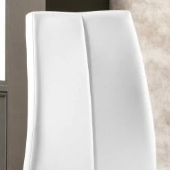 Stuhl Andrewa In Weiß Gepolstert (4er Set) -Malott-Shop stuhl weiss gepolstert metall andrewa 02