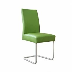 Stylischer Freischwinger In Grün - Looning (2er Set)