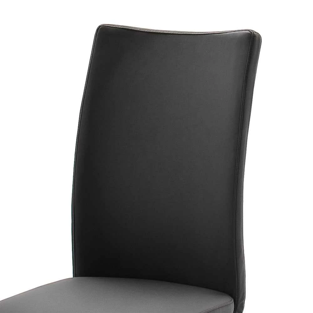 Swingstuhl Morelia In Schwarz (2er Set) - Image 4