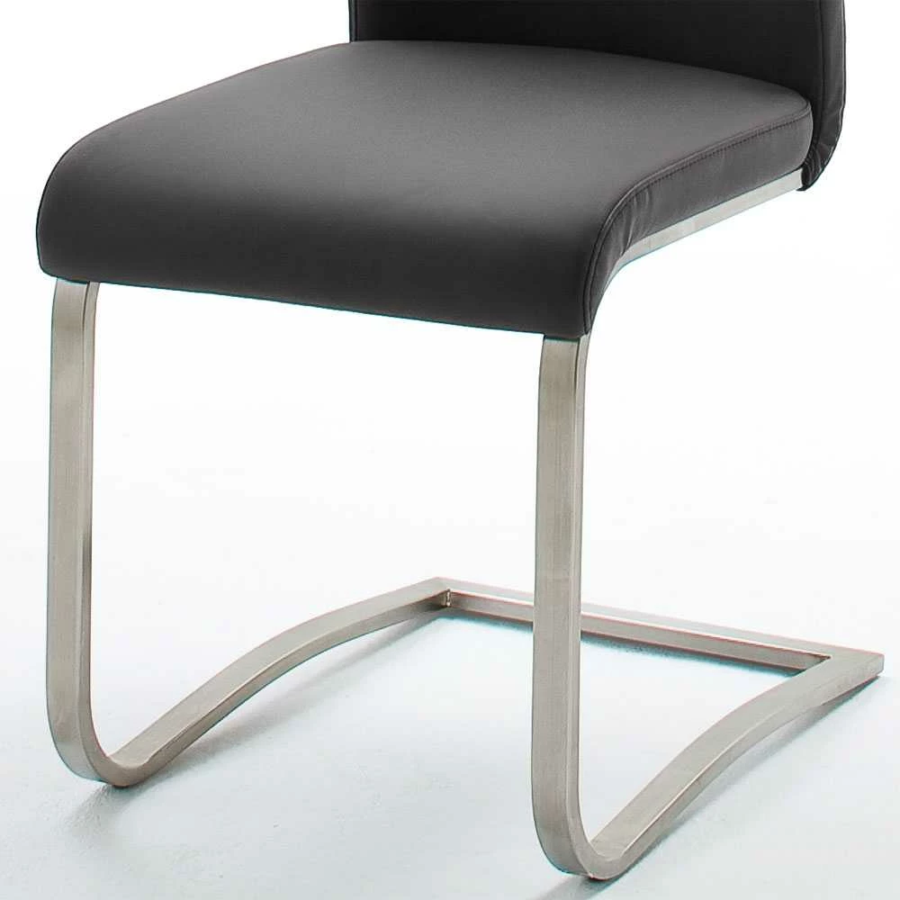 Swingstuhl Morelia In Schwarz (2er Set) - Image 5