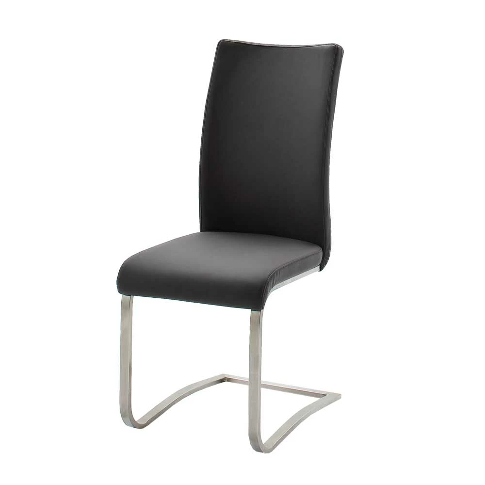 Swingstuhl Morelia In Schwarz (2er Set)